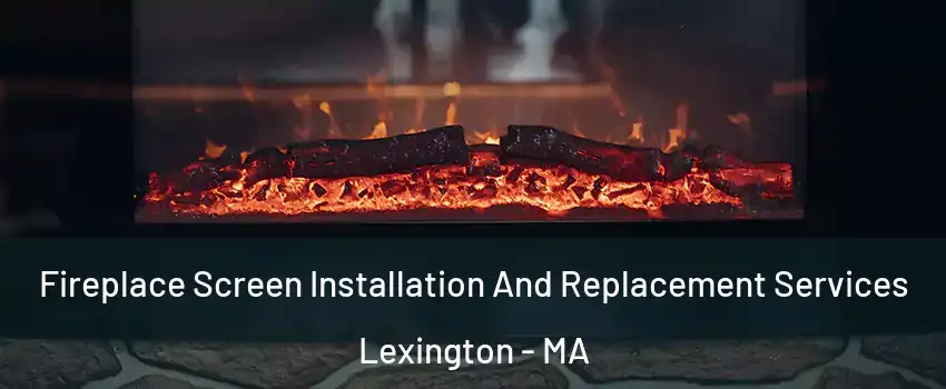  Fireplace Screen Installation And Replacement Services Lexington - MA