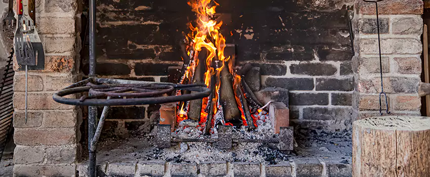 Cracked Electric Fireplace Bricks Repair Services  in Lexington, MA