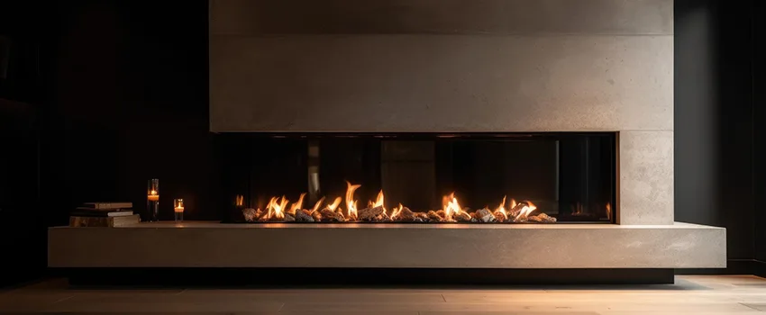 Gas Fireplace Ember Bed Design Services in Lexington, Massachusetts