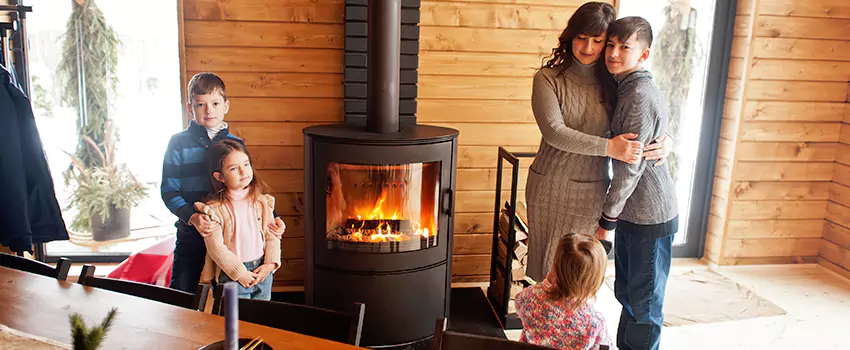 Morso Cast Iron Fireplace Insert Installation in Lexington, Massachusetts