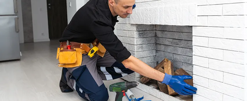 Fireplace Damaged Damper Frame Repair Services in Lexington, Massachusetts