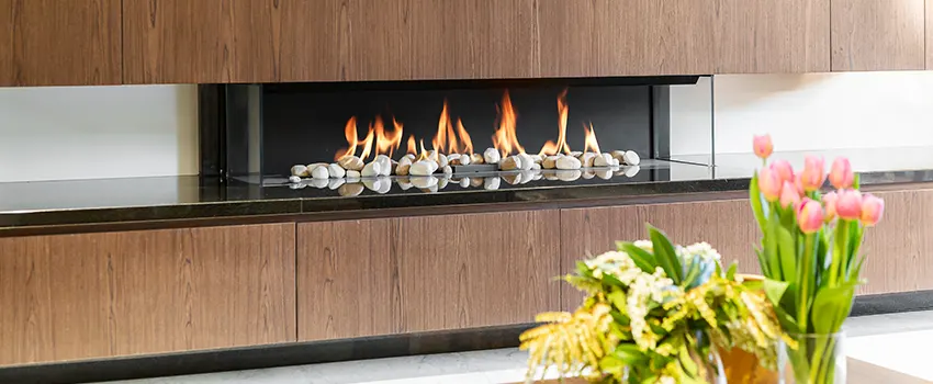 Double-height Fireplace Design Refurbishment in Lexington, Massachusetts